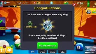 8 Ball Pool - Unlock All New Tables Dragon Hunt ( NEW ) Ring