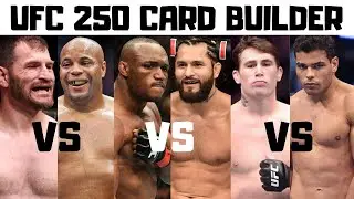 UFC 250 Card Builder - Miocic vs Cormier 3 - Usman vs Masvidal