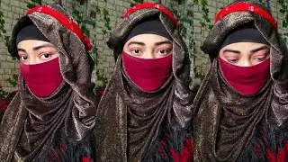 inner cap Hijab🧕 tutorial 2021 side tight niqab style🧣 tight niqab style