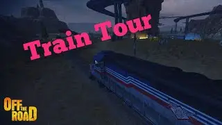Day-Night Train Tour in Red Canyon | Off The Road OTR Open World Driving