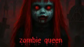 Zombie Queen - by Alldie inspired @sabbitablood new nu metal dheathcore horror vibes