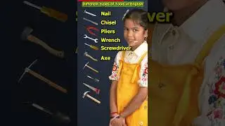 Different Types of Tools in English | Videos for Kids | Keshari Adi Connection #shorts #kids