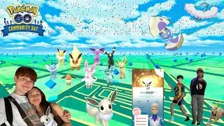A SHLUNDO EEVEE??? (Pok&eacute;mon Go Eevee Community Day)