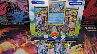 Pok&eacute;mon Go Squirtle Pin Collection Box Opening!!