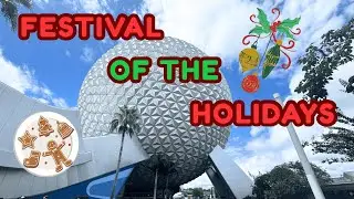 LIVE: Festival of the Holidays Snacks at Epcot
