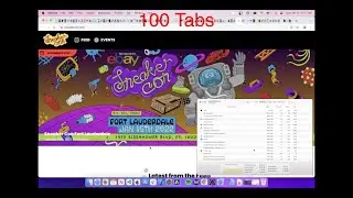 100 chrome tabs on MacBook Pro (M1 16GB)