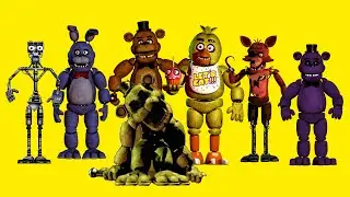 Gmod FNAF | Freddy and friends deserted in a desert! [Part 1]