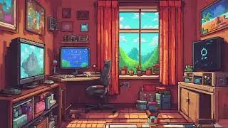 Mario jazz / o-fi chill / Pixel art　[study/sleep/homework music]