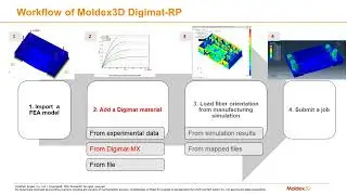 Moldex3D - Digimat RP