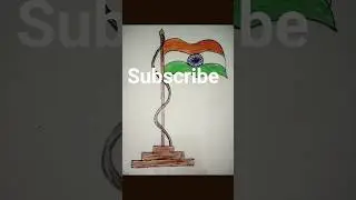How to draw Flag🇮🇳/National flag drawing #youtubeshorts#flagdrawing#nationalflag#easydrawing#tiranga