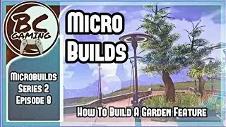 MicroBuilds - Base decore Ideas For No Man's sky - S2EP8 - How To Build A Garden Feature