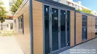 High-end flat-top extended container interior video #extended container #extended container house