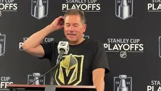 Vegas Golden Knights coach Bruce Cassidy apologizes to Arizona Coyotes