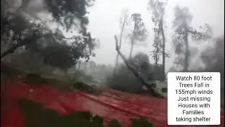 Never Before Seen Footage of #hurricanemichael | 900x sped up