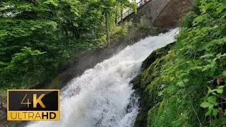 Cascade de Coo Tour Stavelot Malmedy Belgium Ardennes | Waterfall ambient sounds