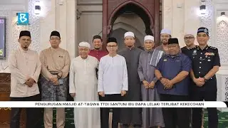 Pengurusan Masjid At-Taqwa TTDI santuni ibu bapa lelaki terlibat kekecohan