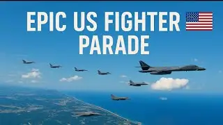 Majestic Power in Motion &ndash; U.S. Jet Parade&rdquo; A Cinematic AI Perspective