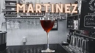 How To Make the Martinez Cocktail at Home!