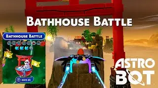 BATHHOUSE BATTLE ALL BOTS, PUZZLE PIECES AND SECRET PORTAL | Astro Bot