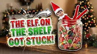The Elf on the Shelf Got STUCK Song! 🎵 Christmas Song For Kids
