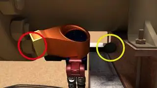 Hydraulic Torque Wrench - Secondary Pinch Point