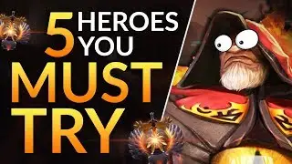 TOP 5 BEST UNDERRATED HEROES to CARRY - 7.21d Meta Tips and Draft Tricks | Dota 2 Guide
