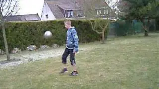 geste technique de foot