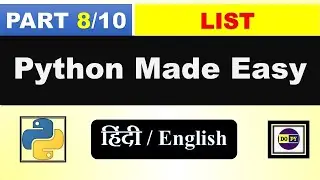 Decoding Python: Part-8: List Manipulation : Learn Python Coding