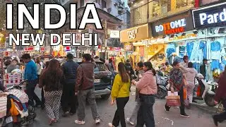 This Is New Delhi 2026 🇮🇳 | Rajouri Garden Market (4K Walking Tour)
