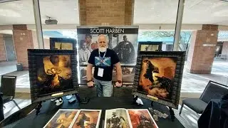 Retro Expo Part 1 Featuring Star Wars Art By Scott Harben July 24, 2021