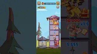 Hero Tower Wars Puzzle Game Level 117