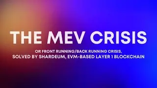 MEV Crisis - How Shardeum Solves It?