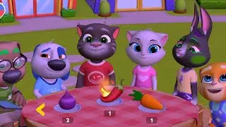 My Talking Tom Town animation kids cartoons Android gameplay 