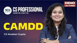 CS Professional Due Diligence (CMADD) (Lec 2) | CS Professional DD June 26/Dec 26 | CS Muskan Gupta