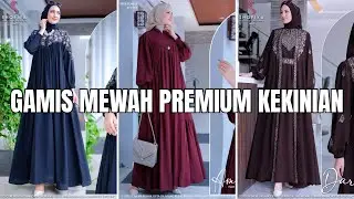 30+ BUSANA MUSLIM GAMIS MEWAH PREMIUM MODEL TERBARU / Part 7