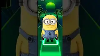 Minion Jump Tiles Hop &ndash; Confidence Beat Challenge | Neon Rhythm Gameplay@TilesHopJopX