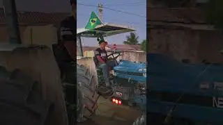 Desfile de tratores em Salitre Ceará agro capital da Mandioca agricultura familiar trator tratorada
