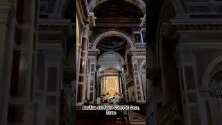 Peaceful #cathedral  #rome #italy #shorts #tourism #holiday #peaceful #jesus #holyspirit #holy #fyp
