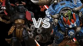 Black Templars VS Orks Competitive Warhammer 40K Battle Report