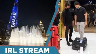 Font&auml;nenshow & Koffer Test in der Dubai Mall! 😂 | Slavik Highlights