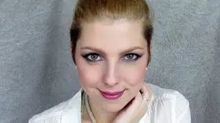 Temně Fialové Kočičí Oči / Deep Purple Cat Eye Makeup Tutorial