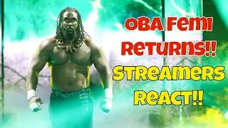 Реакция стримеров! Оба Феми возвращается!! #wwe #nxt #рестлинг