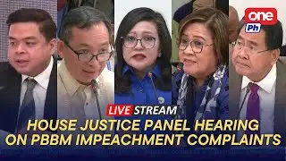 LIVE | House Justice panel hearing on impeachment complaints vs. PBBM (February 3, 2026)