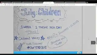 Communications Webinar training on #EYD2015