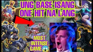 UNG BASE ISANG ONE HIT NA LANG // MOST INTENSE GAME @papatotogaming