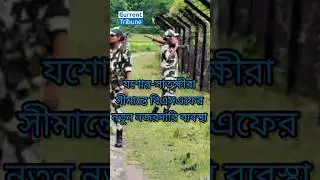 যশোর - সাতক্ষীরা সীমান্তে বিএসেফের নতুন নজরদারি ব্যবস্থা | Current Tribune
