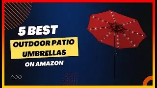 ✳️ Best Outdoor Patio Umbrellas on Amazon 💖 Top 5 Review | Buying Guide