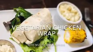 Vegetarian Chicken Wrap - made with Quorn Chicken Fillets