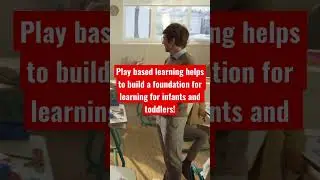 Play based learning. Start playing as soon as possible! #playbasedlearning