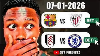 FOOTBALL PREDICTIONS TODAY 07/01/2026 SOCCER PREDICTIONS TODAY | BETTING TIPS,